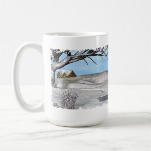 Winterwunderland 2 Folklorekunst Kaffeetasse