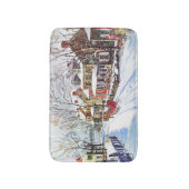 Winterwunderland Badematte (Vorderseite Vertikal)