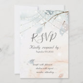 Winterwunderland, Baumzweig-UAWG Einladung (Vorderseite)