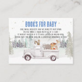 Winterwunderland, Bücher für Baby. Buch mitbringen Begleitkarte (Vorderseite)
