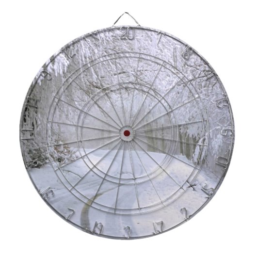 Winterwunderland Dartscheibe (vorne)