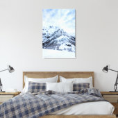 Winterwunderland-Entdecker Leinwanddruck (Insitu (Schlafzimmer))