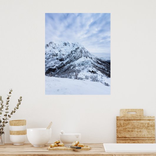 Winterwunderland-Entdecker Poster (Küche)