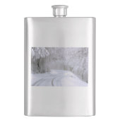 Winterwunderland Flachmann (Vorderseite)