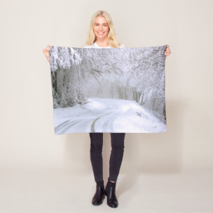 Winterwunderland Fleecedecke