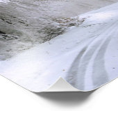 Winterwunderland Fotodruck (Ecke)