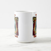 Winterwunderland für den Urlaub dekoriert Kaffeetasse (Mittel)