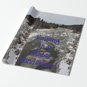 Winterwunderland Geschenkpapier
