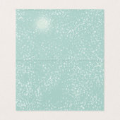 Winterwunderland Hirsche, Schneekiefern Weihnachte (Innenseite Aufgefaltet)