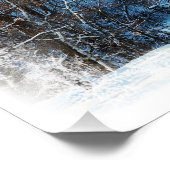 Winterwunderland im Joplin Missouri Foto Print (Ecke)