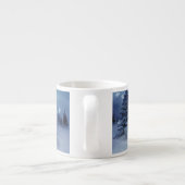 Winterwunderland in der Nacht Espressotasse (Rückseite)