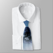 Winterwunderland in der Nacht Krawatte (Gebunden)