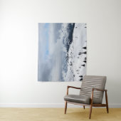 Winterwunderland in Velika Planina, Slowenien Wandteppich (Beispiel)