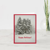 Winterwunderland Karte (Vorderseite)