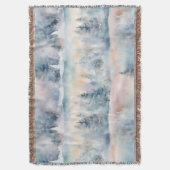 Winterwunderland - künstlerisch decke (Vorderseite Vertikal)