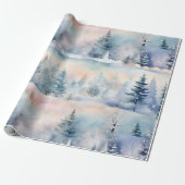 Winterwunderland - künstlerisch geschenkpapier (Ungerollt)