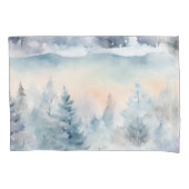 Winterwunderland - künstlerisch kissenbezug (Vorderseite)