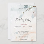 Winterwunderland Landschaft Weihnachten Weihnachte Einladung (Vorderseite)