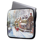 Winterwunderland Laptopschutzhülle (Vorderseite Links)