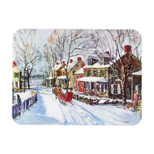 Winterwunderland Magnet (Horizontal)