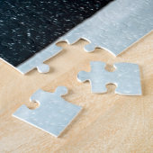 Winterwunderland mit Kaninchen Puzzle (Seite)