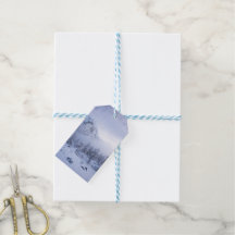 Winterwunderland, Nebel, Fichtenwald und Berge