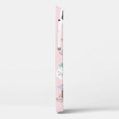 Winterwunderland: niedliches Dorfmuster Case-Mate iPhone Hülle (Rückseite / Links)