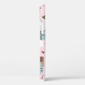 Winterwunderland: niedliches Dorfmuster Case-Mate iPhone Hülle (Rückseite / Rechts)