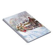 Winterwunderland Notizblock (Rechte Seite)