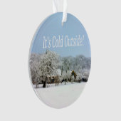 Winterwunderland Ornament (Vorderseite)