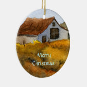 Winterwunderland-Ornament Keramikornament (Rechts)