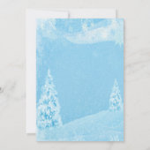 Winterwunderland, Pine Tree UAWG Einladung (Rückseite)