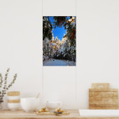Winterwunderland Poster (Küche)