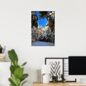 Winterwunderland Poster (Heimbüro)