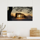 Winterwunderland Poster (Küche)