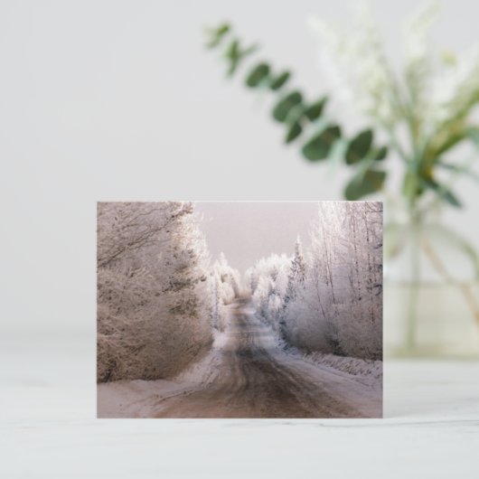 Winterwunderland - Postkarte (Stehend Vorderseite)
