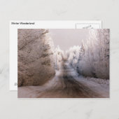Winterwunderland - Postkarte (Vorne/Hinten)
