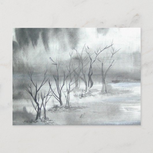 Winterwunderland Postkarte (Vorderseite)