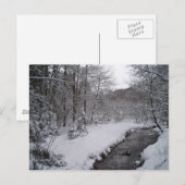 Winterwunderland Postkarte (Vorne/Hinten)
