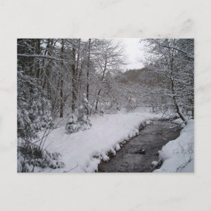 Winterwunderland Postkarte