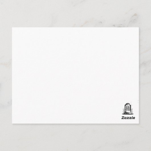 Winterwunderland Postkarte (Rückseite)