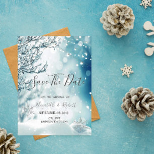 Winterwunderland, Saitenlichter, Save the Date