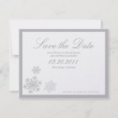 Winterwunderland Save the Date (Vorderseite)