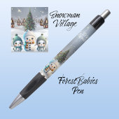 Winterwunderland, Schneemünde, Schnee ⛄️ Schnee 🎄 Kugelschreiber