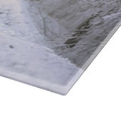 Winterwunderland Schneidebrett (Ecke)