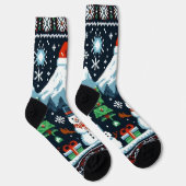 Winterwunderland Socken (Rechts)