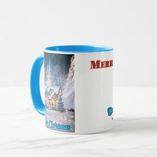 Winterwunderland: Tasse (Vorderseite Links)