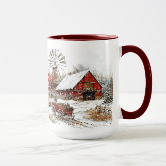 Winterwunderland Tasse (Rechts)