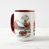 Winterwunderland Tasse (Vorderseite Links)