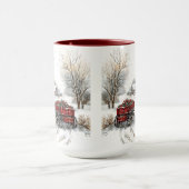 Winterwunderland Tasse (Zentrum)